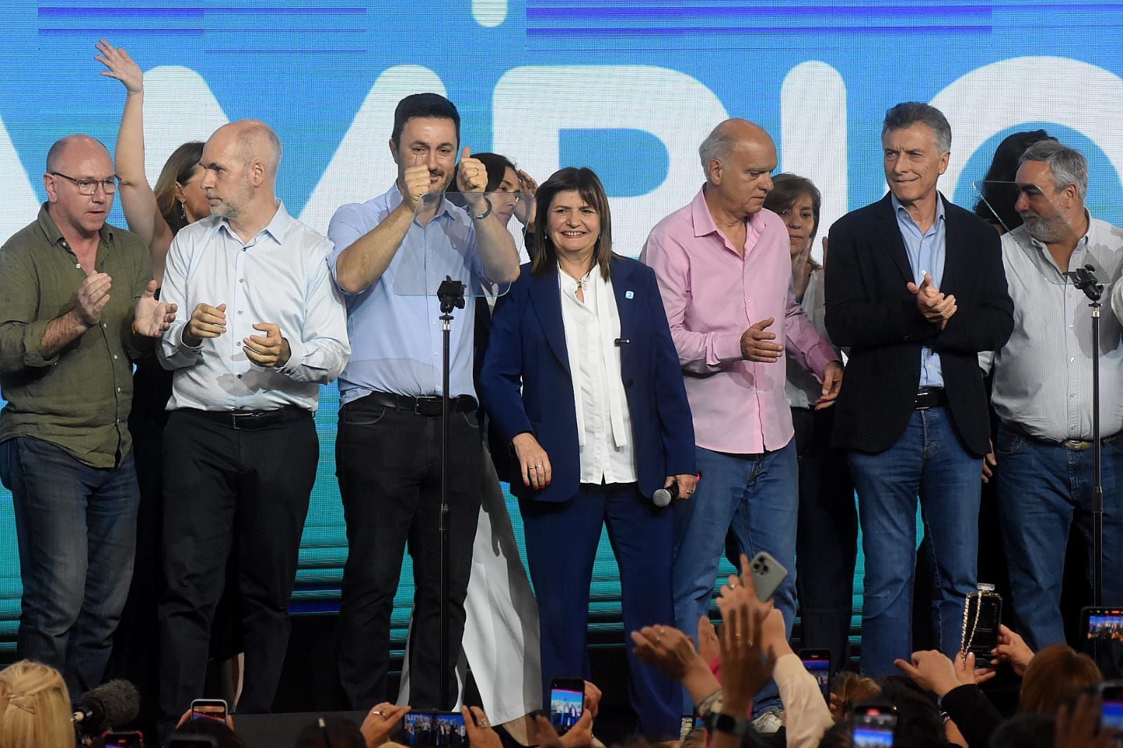 Milei llamó al PRO a acompañarlo de cara al balotaje (Nicolas Stulberg)