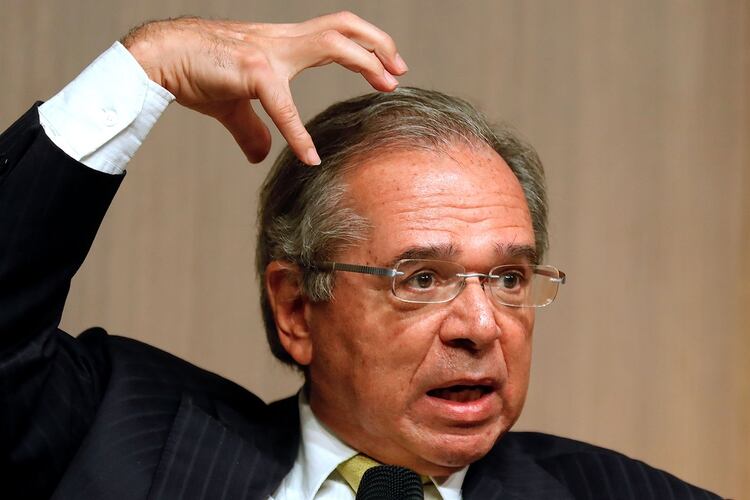 Paulo Guedes, ministro de Economíoa de Brasil (Marcelo Chello/ZUMA Wire/Shutterstock)