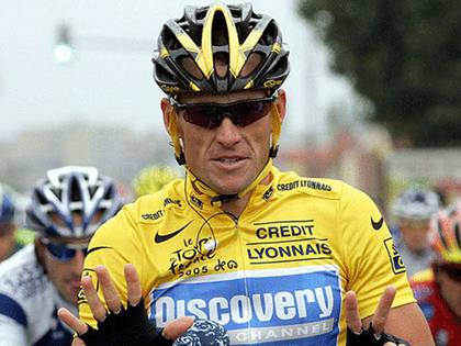 Lance Armstrong ganó siete veces seguidas el Tour de France, la mayor prueba del ciclismo mundial.