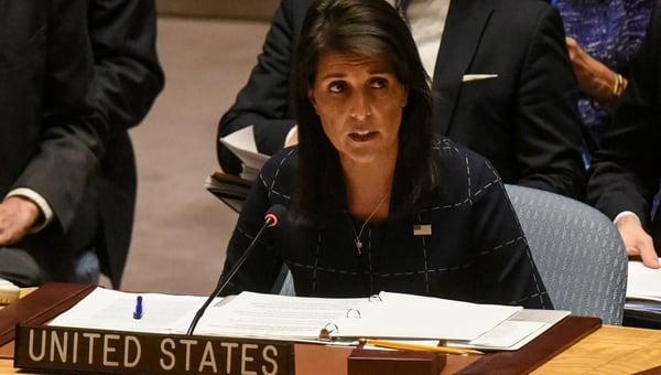 Nikki Haley pidió una investigación de los ataques contra Israel (REUTERS/Stephanie Keith/File Photo)