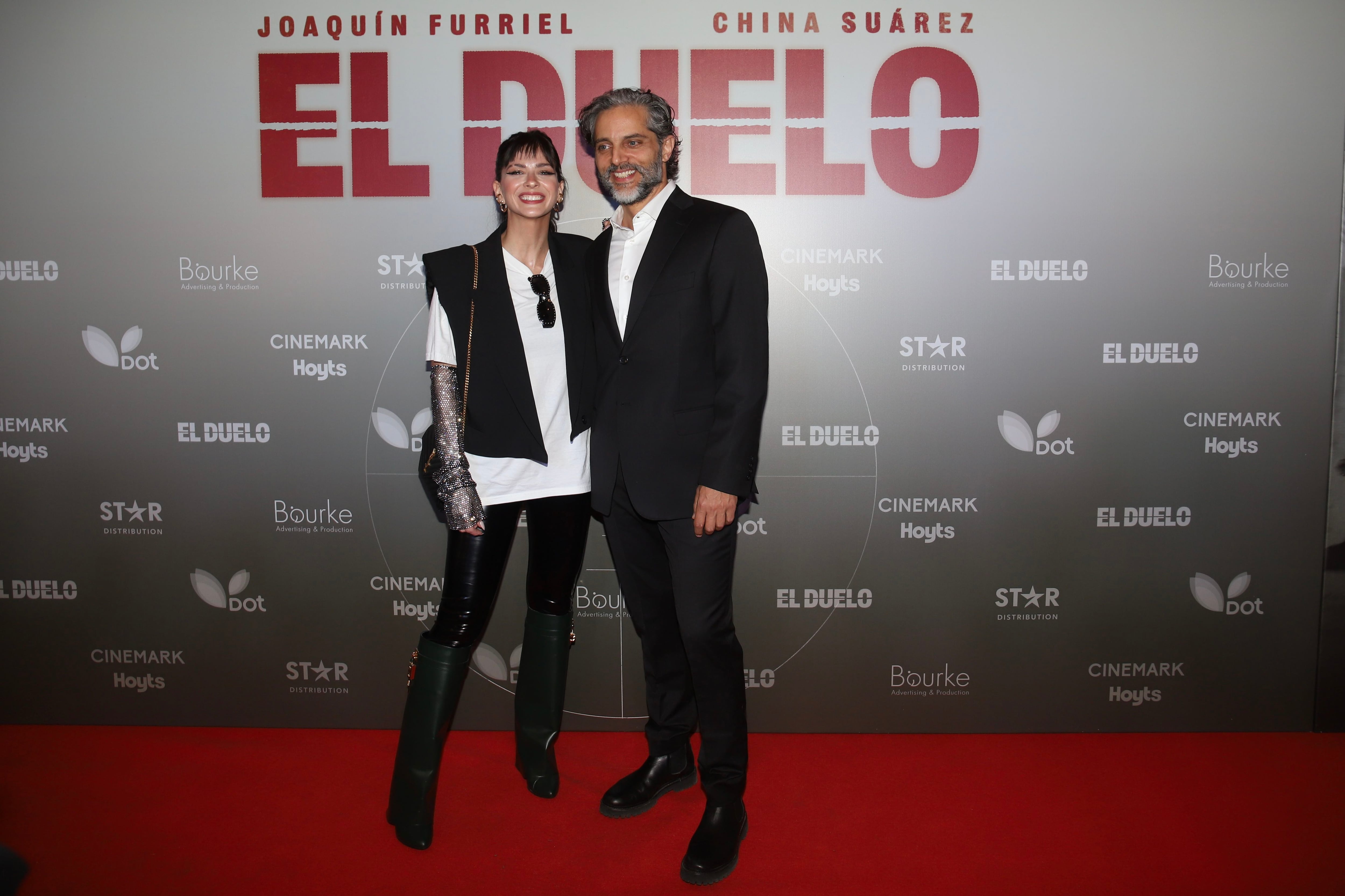 Joaquín Furriel y la China Suárez en la premiere de El duelo (RS Fotos)