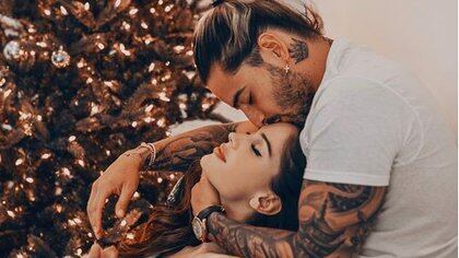 Natalia Barulich y Maluma se conocieron en la filmaci&oacute;n del video "Felices los 4" (Instagram)