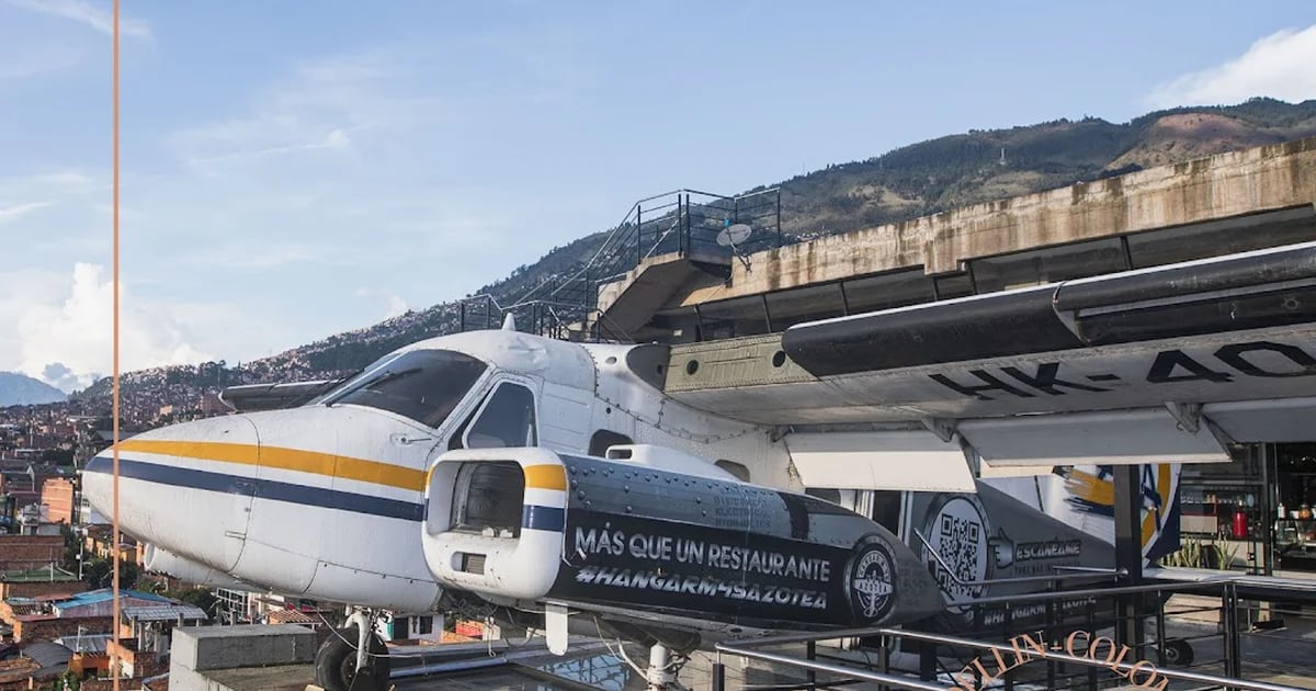 Voici le Hangar M45, le restaurant de Medellín où l’hélicoptère s’est écrasé : nourriture et vols pour touristes
