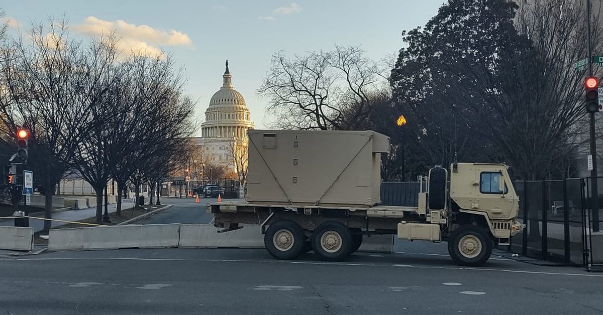 Images and videos of Washington DC less than 48 hours after Joe Biden’s inauguration