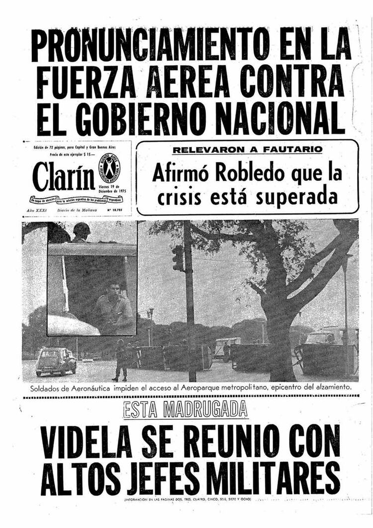 El día que Isabel Perón se negó a abandonar la Rosada pese a la ...