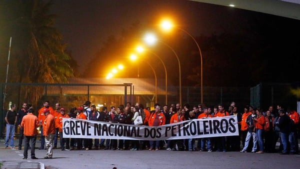La huelga de los petroleros se iniciÃ³ en la madrugada de este miÃ©rcoles (Gentileza OÂ´globo)