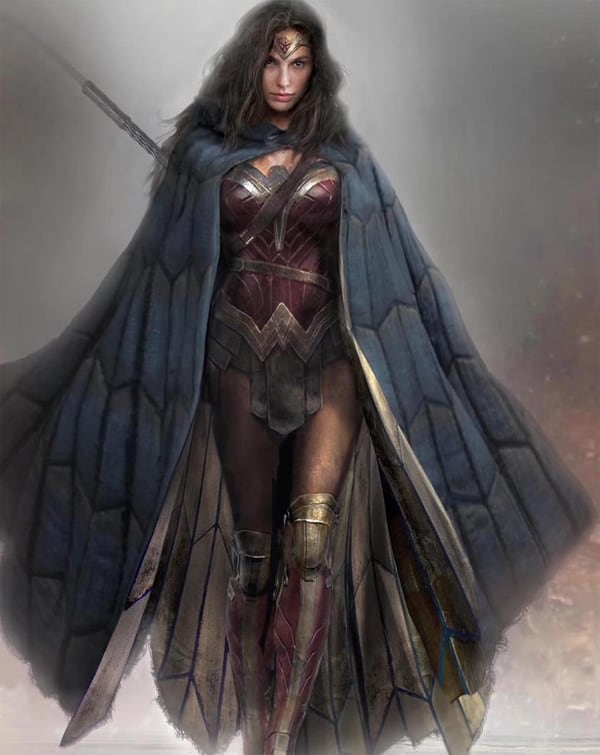 Wonder Woman en la última versión cinematográfica, interpretada por Gal Gadot