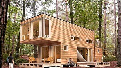 Este tipo de viviendas reducen al mínimo el uso de materiales de construcción tradicionales como la madera, el hormigón, entre otras (@rebox.tech)