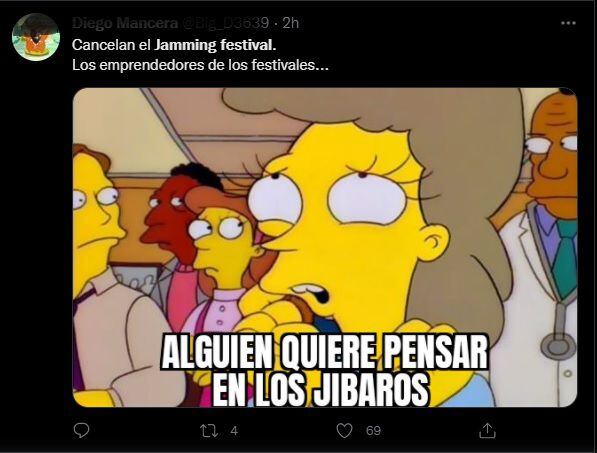 Jamming Festival : Les mèmes qui abondent sur les réseaux sociaux après la suspension de l'événement. Photo : Twitter