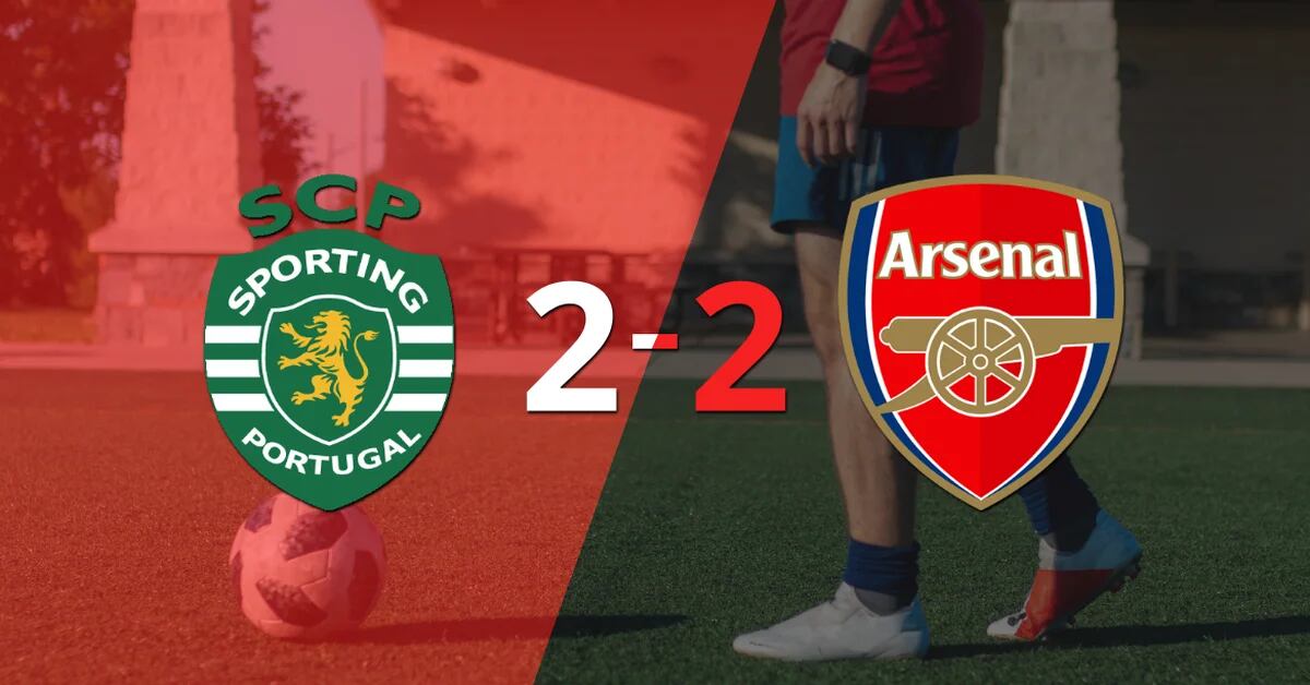 Sporting Lisboa are level with Arsenal and it’s all set around the corner