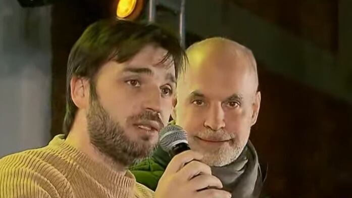 Torres junto a Larreta