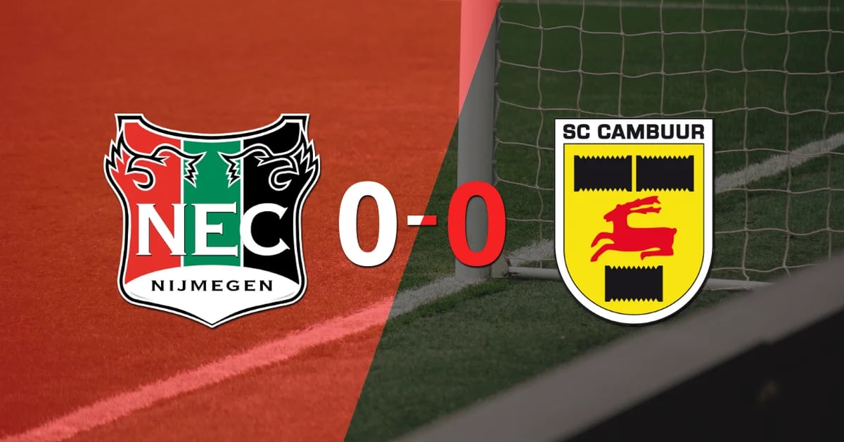 NEC and Cambuur were uninjured and drew