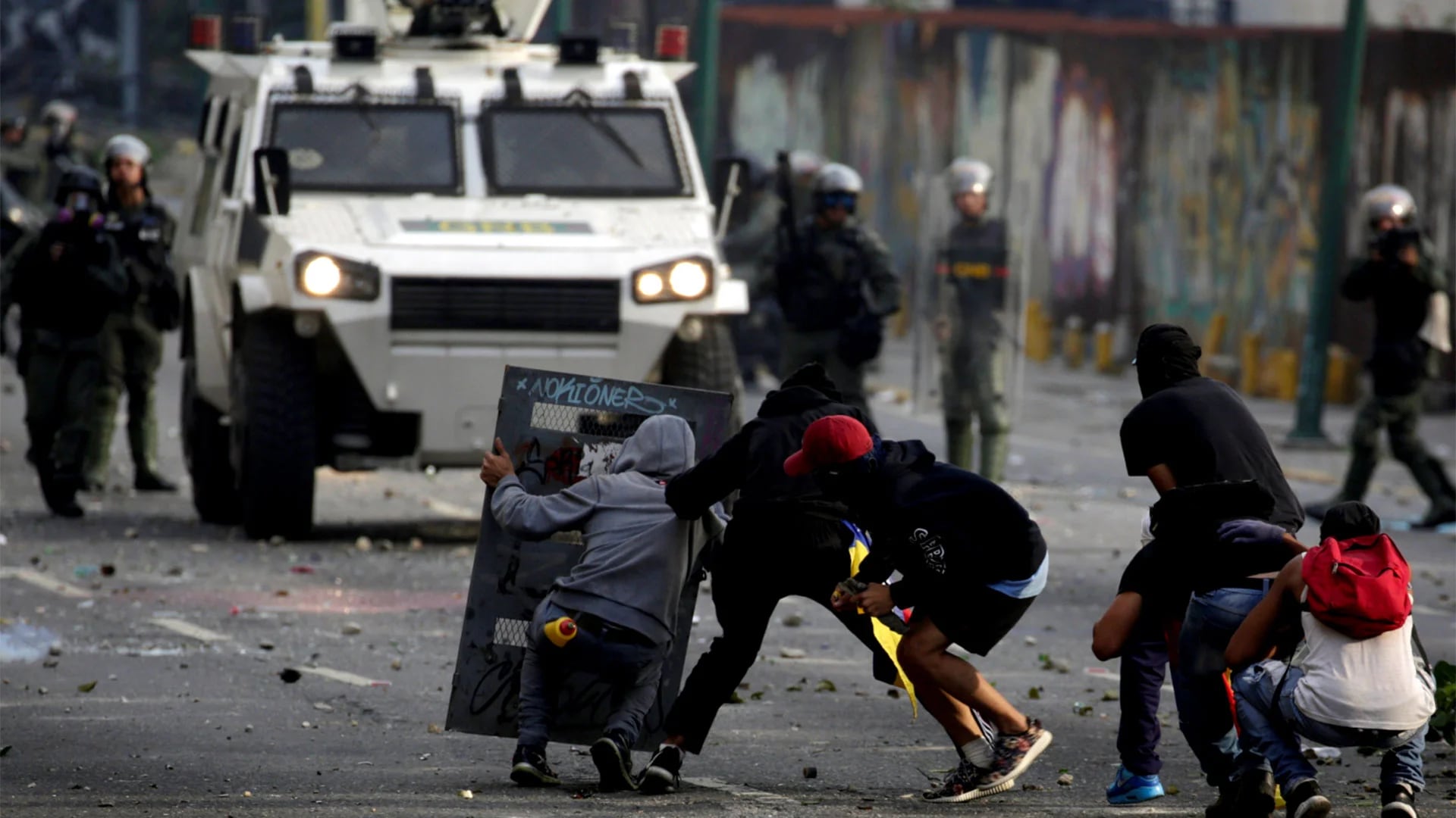 Durante las protestas contra Maduro, no se sabía quien asesinaba porque las fuerzas de seguridad y los colectivos trabajaban hombro a hombro