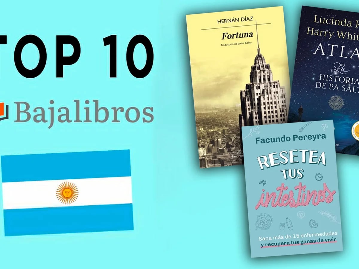son los diez libros más vendidos de mayo en Bajalibros Infobae