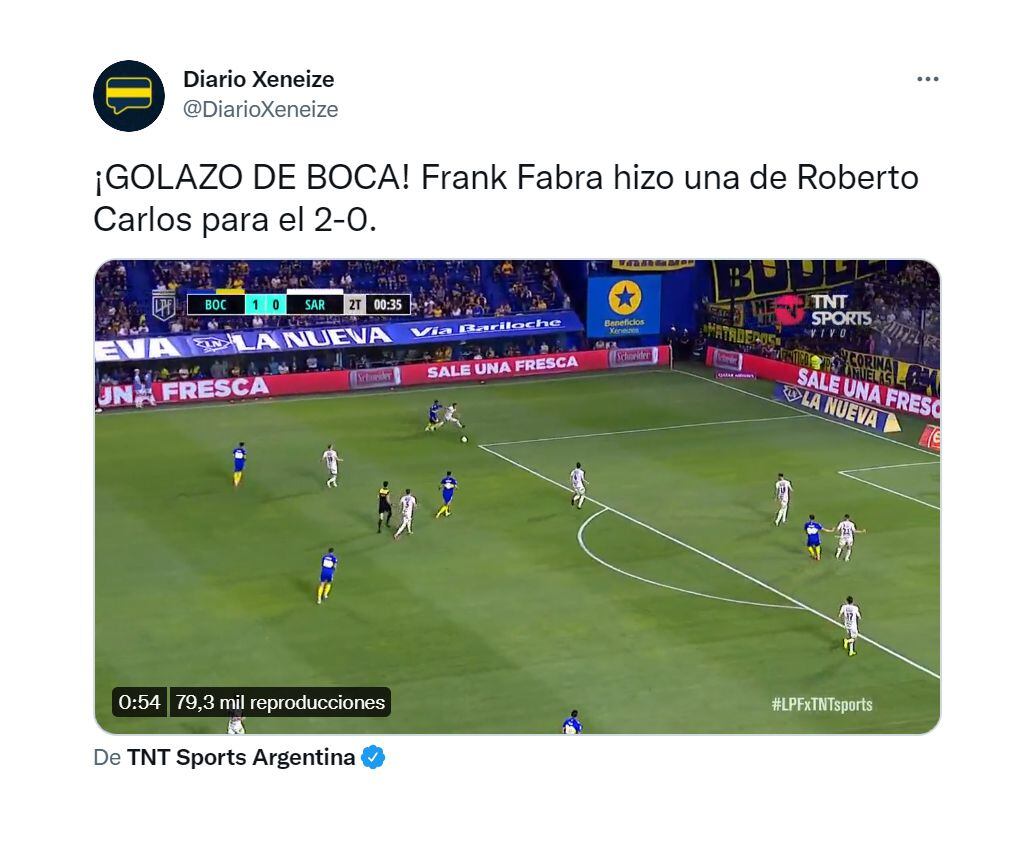 captura tuits Frank Fabra como Roberto Carlos