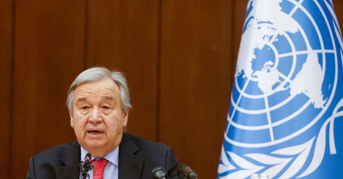 Antonio Guterres denounced the fact that poor countries are stuck without help from rich economies