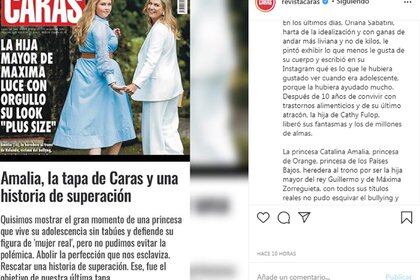 La columna editorial de la directora de revista Caras, Liliana Castaño, salió desde la cuenta oficial de la publicación