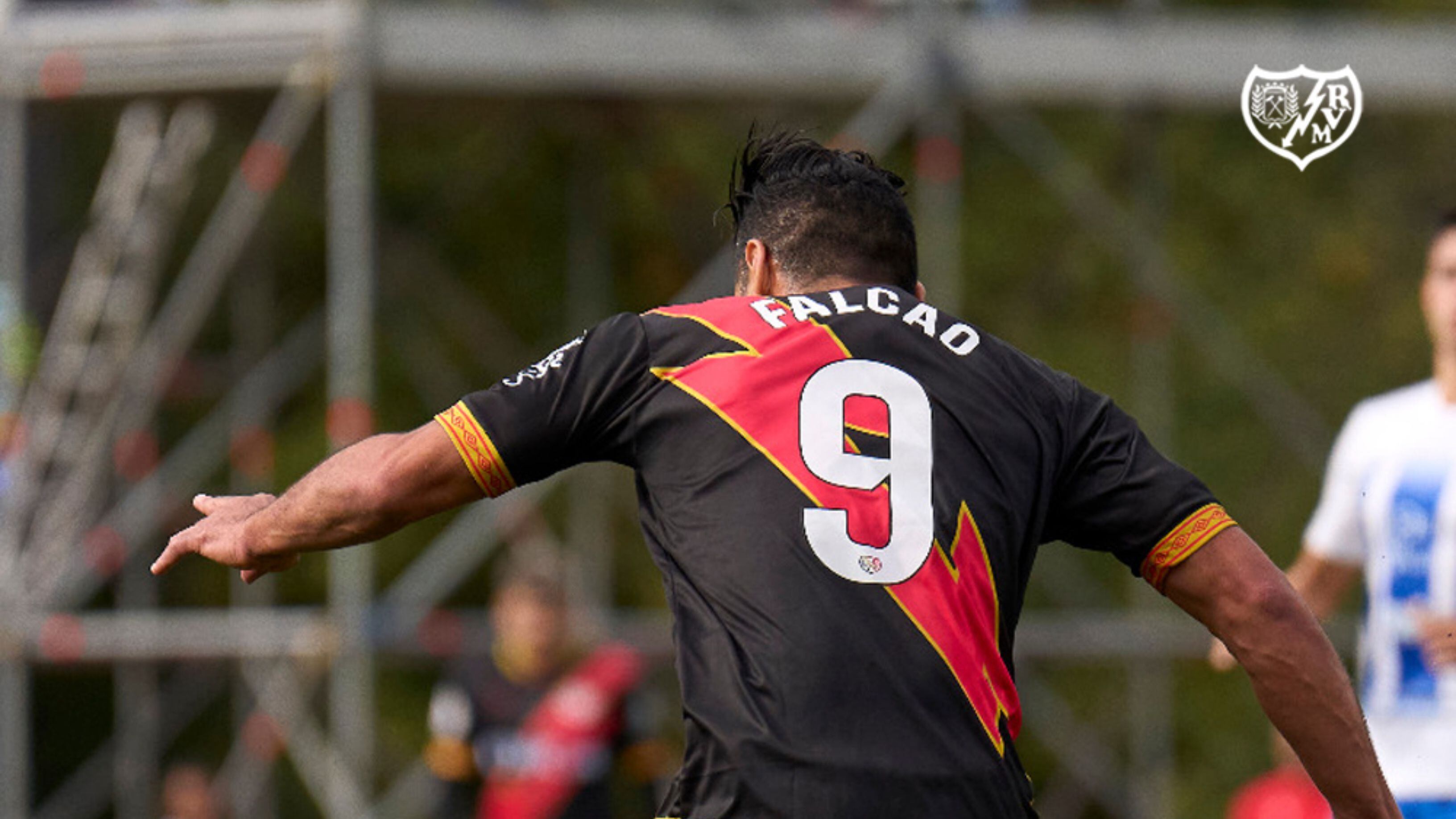 Radamel Falcao jugó 63 minutos en el partido de Copa del Rey entre Rayo Vallecano vs. Atlético Lugones - crédito Rayo Vallecano