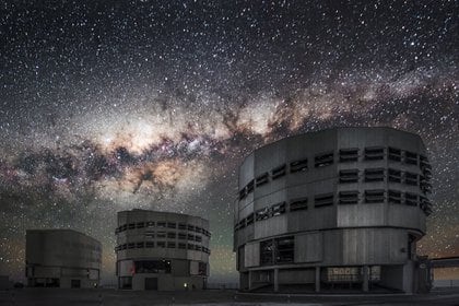 Una imagen del VLT (Very Large Telescope) de ESO (European Organisation for Astronomical Research in the Southern Hemisphere)  en Paranal, Chile (ESO)