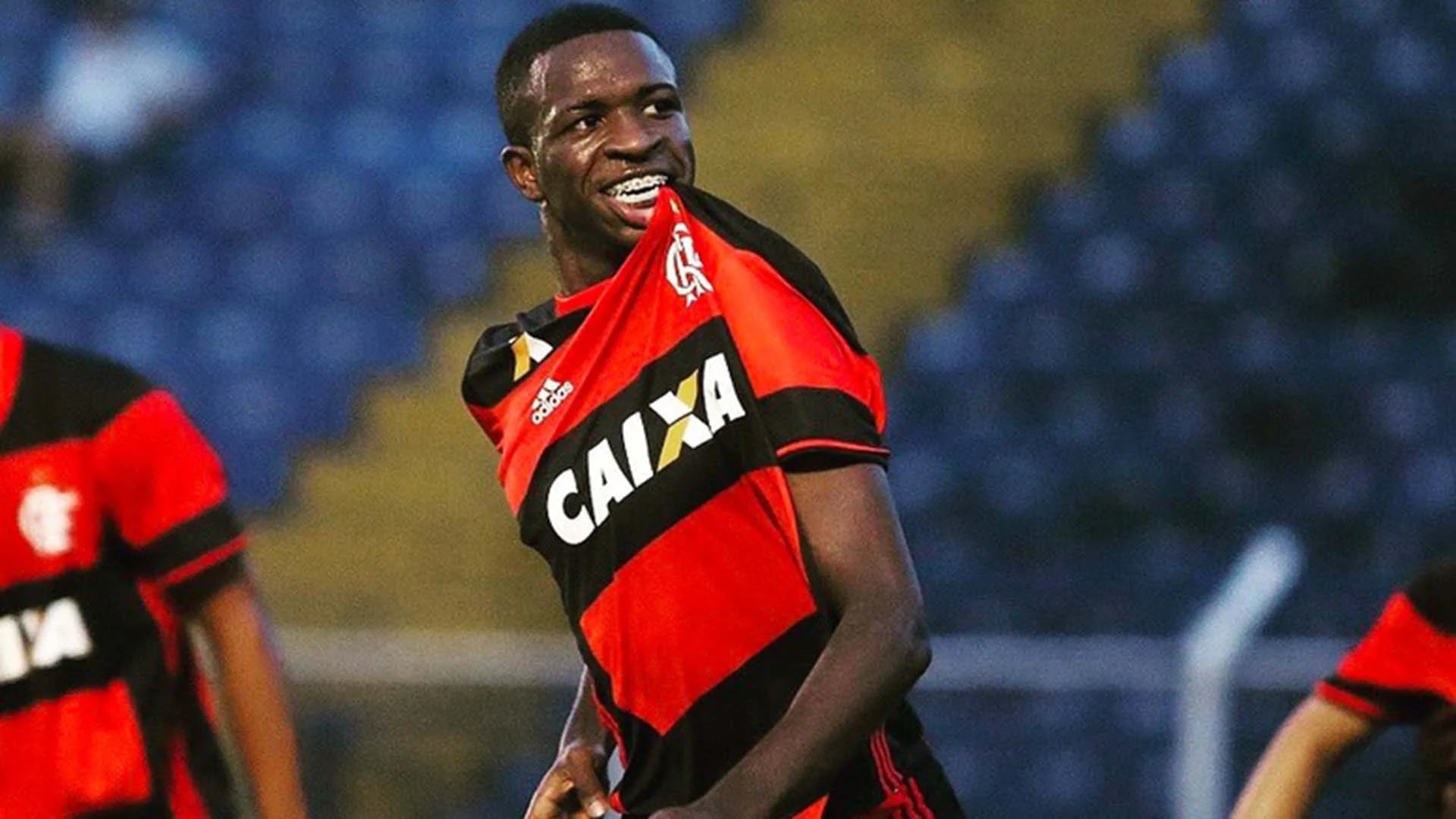 Vinícius Júnior debutó en Flamengo el 13 de mayo