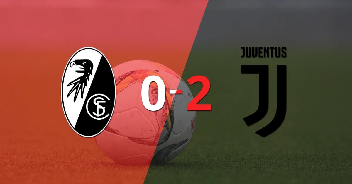 Juventus qualified for the quarter-finals by beating Freiburg