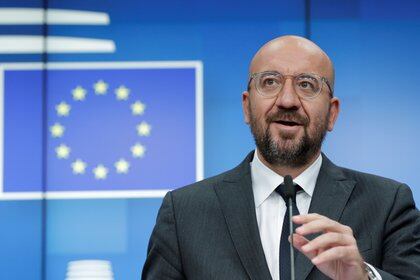 El presidente del Consejo Europeo, Charles Michel