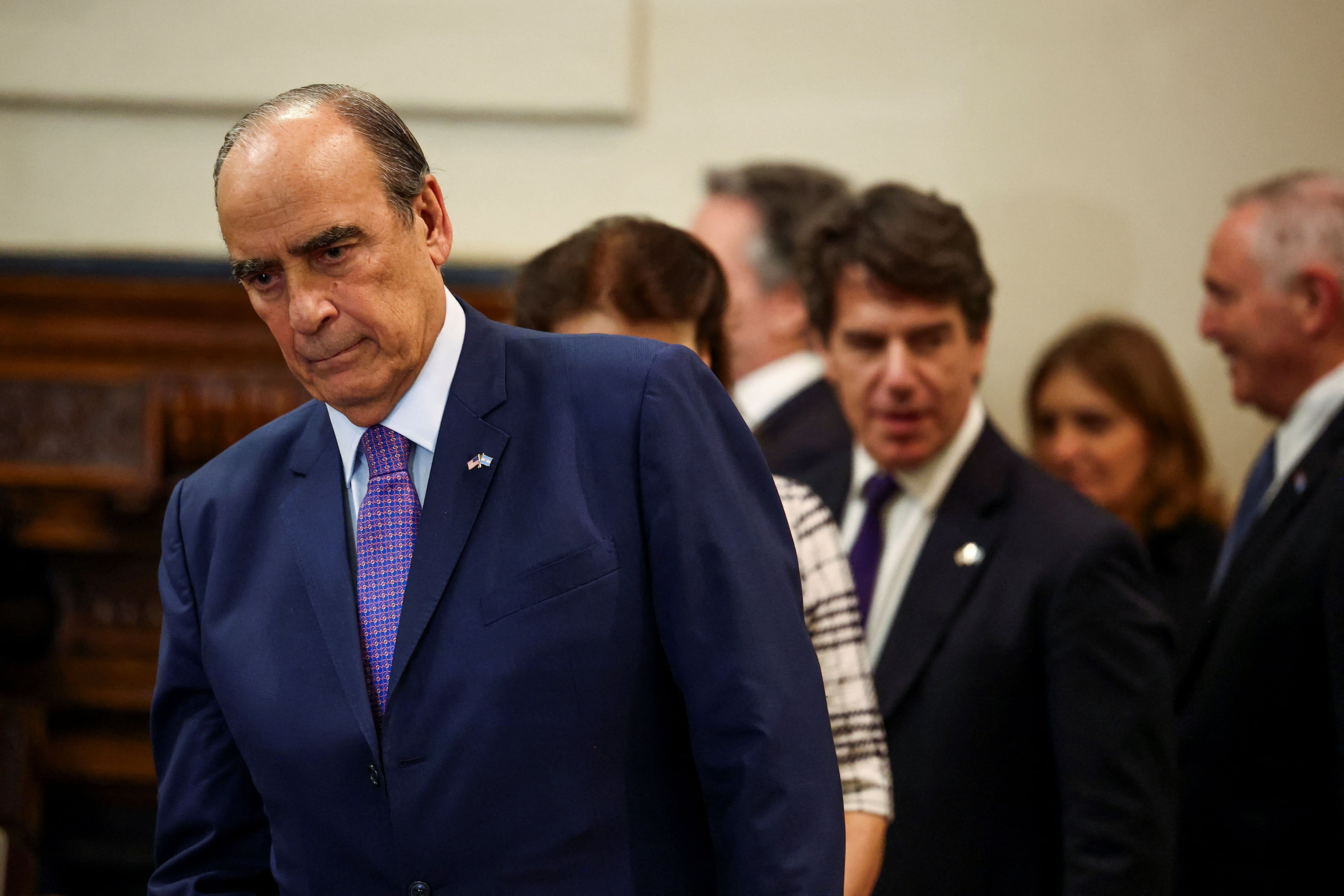 Guillermo Francos, ministro del Interior, participará del encuentro con los gobernadores (REUTERS/Agustin Marcarian/Pool)