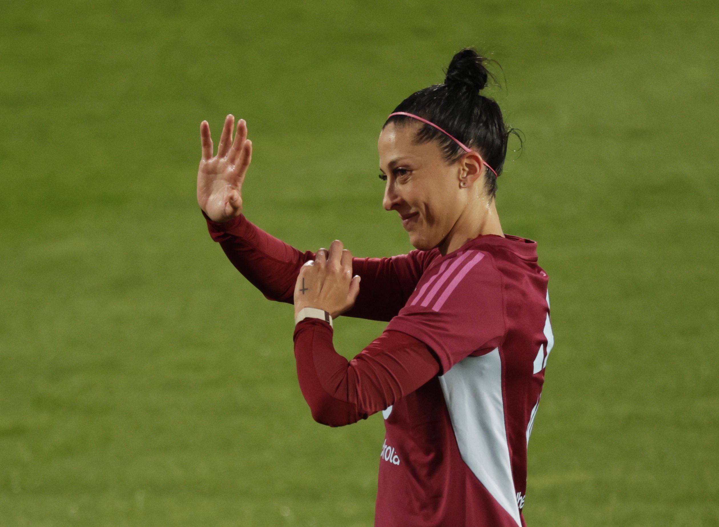 Hermoso es una de las jugadoras más importantes en la historia de la selección de España (REUTERS/Susana Vera)
