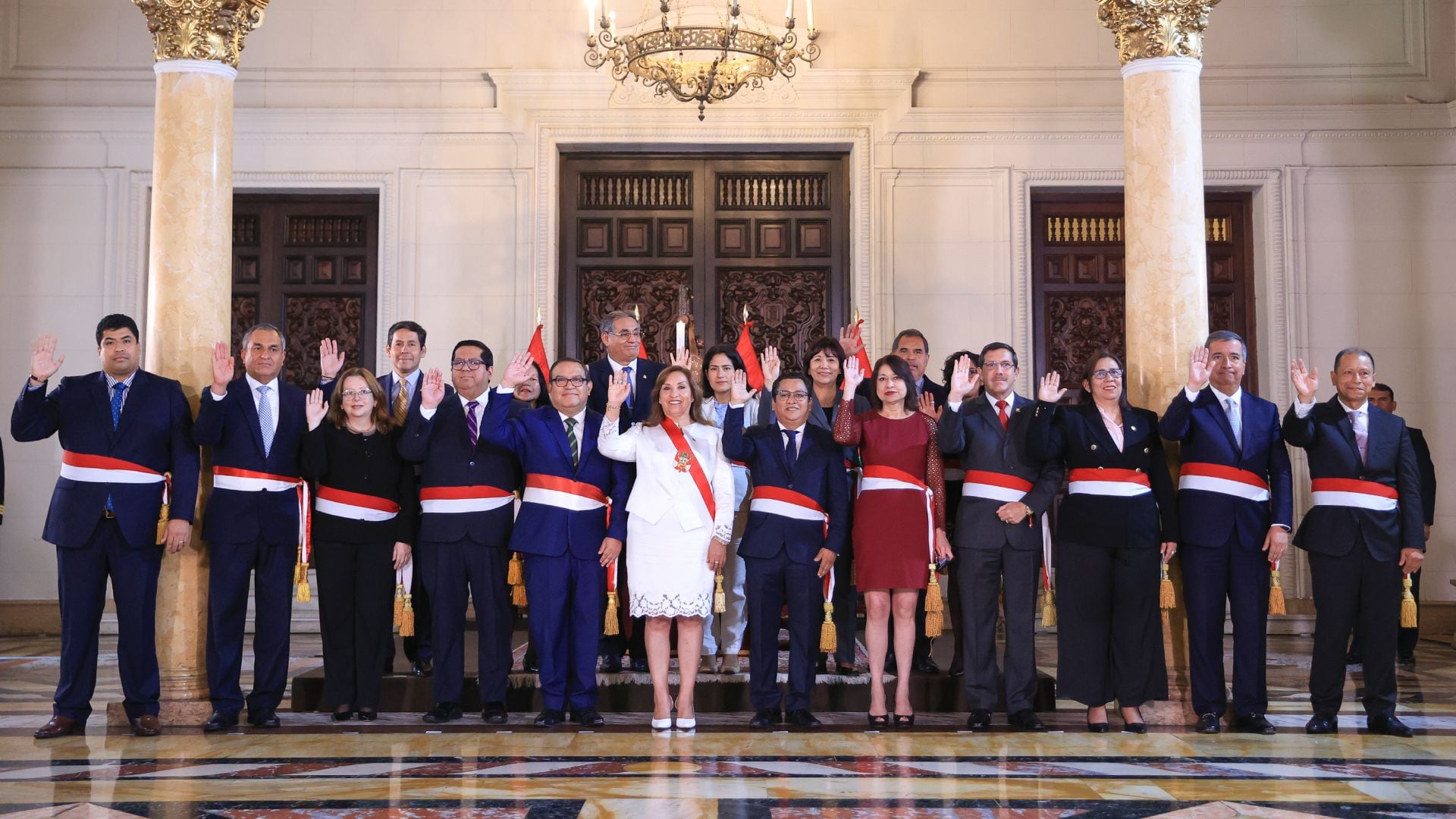 El Gobierno de Dina Boluarte enfrenta una nueva crisis ministerial. Foto: Presidencia