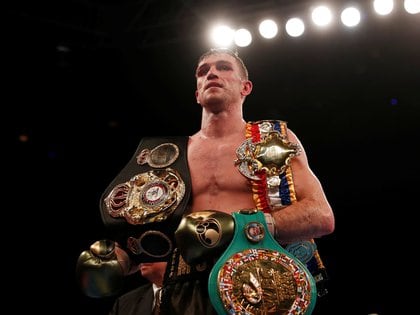 El inglés Callum Smith envió un mensaje al mexicano Saúl “Canelo” Álvarez (Foto: Lee Smith / Reuters)