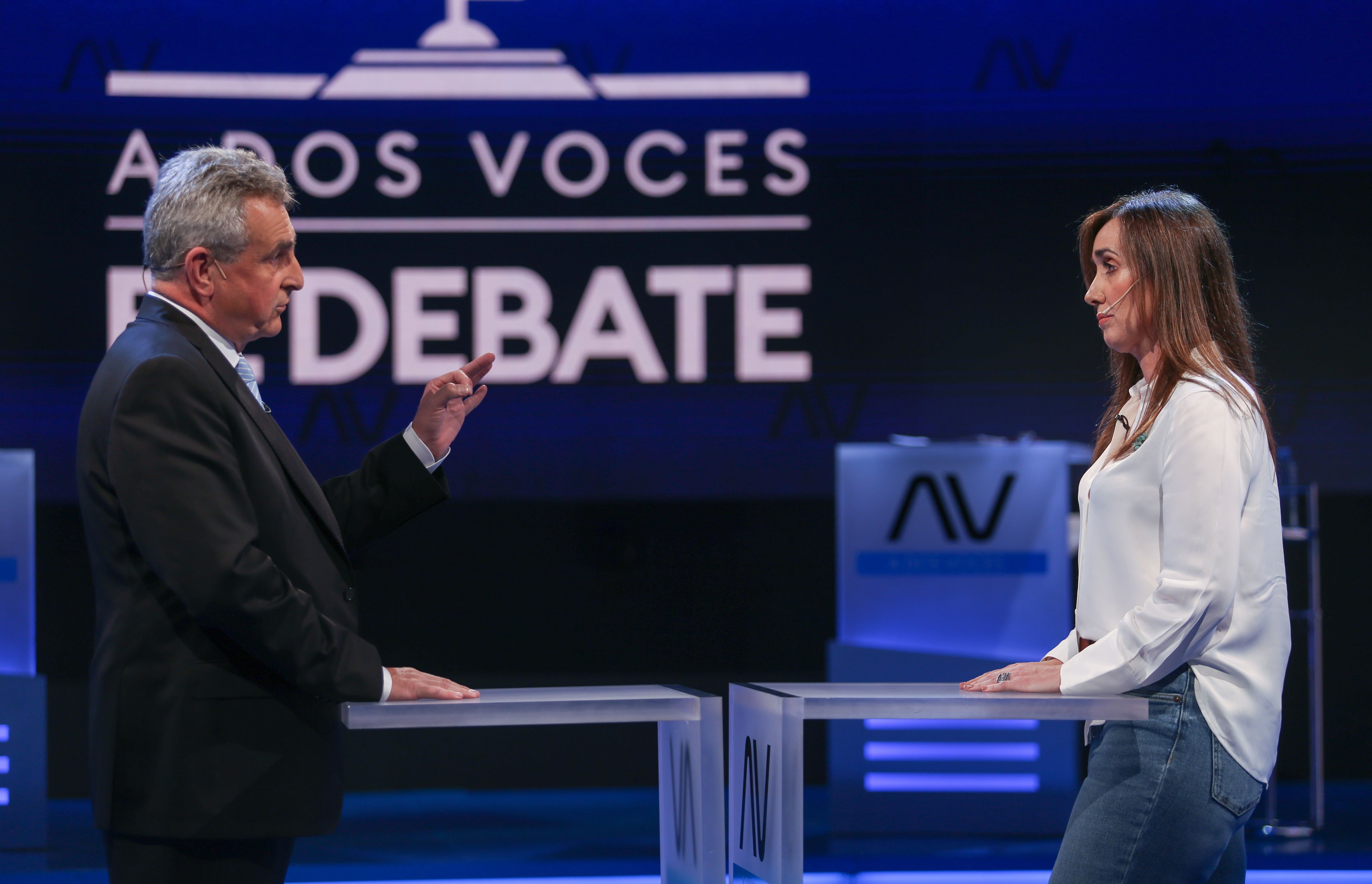 Debate Vicepresidentes 8-11-2023 - Agustin Rossi - Victoria Villarruel