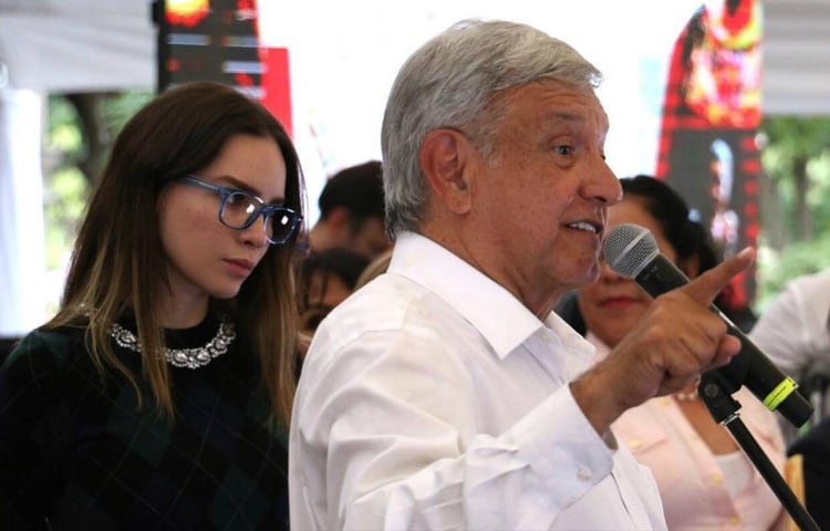 Belinda mostró en varias ocasiones su apoyo a Andrés Manuel López Obrador (Instagram)