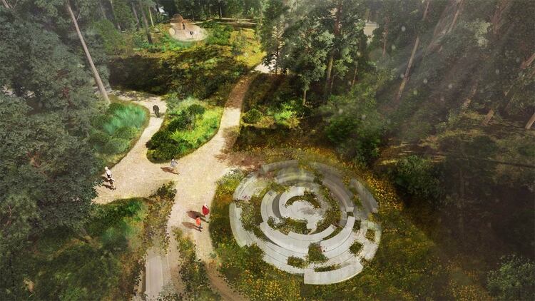 La compañía se compromete al cuidado y la protección de los árboles, que reemplazan a las lápidas o tumbas, por parte de un equipo de expertos profesionales arbolistas (@betterplaceforests)