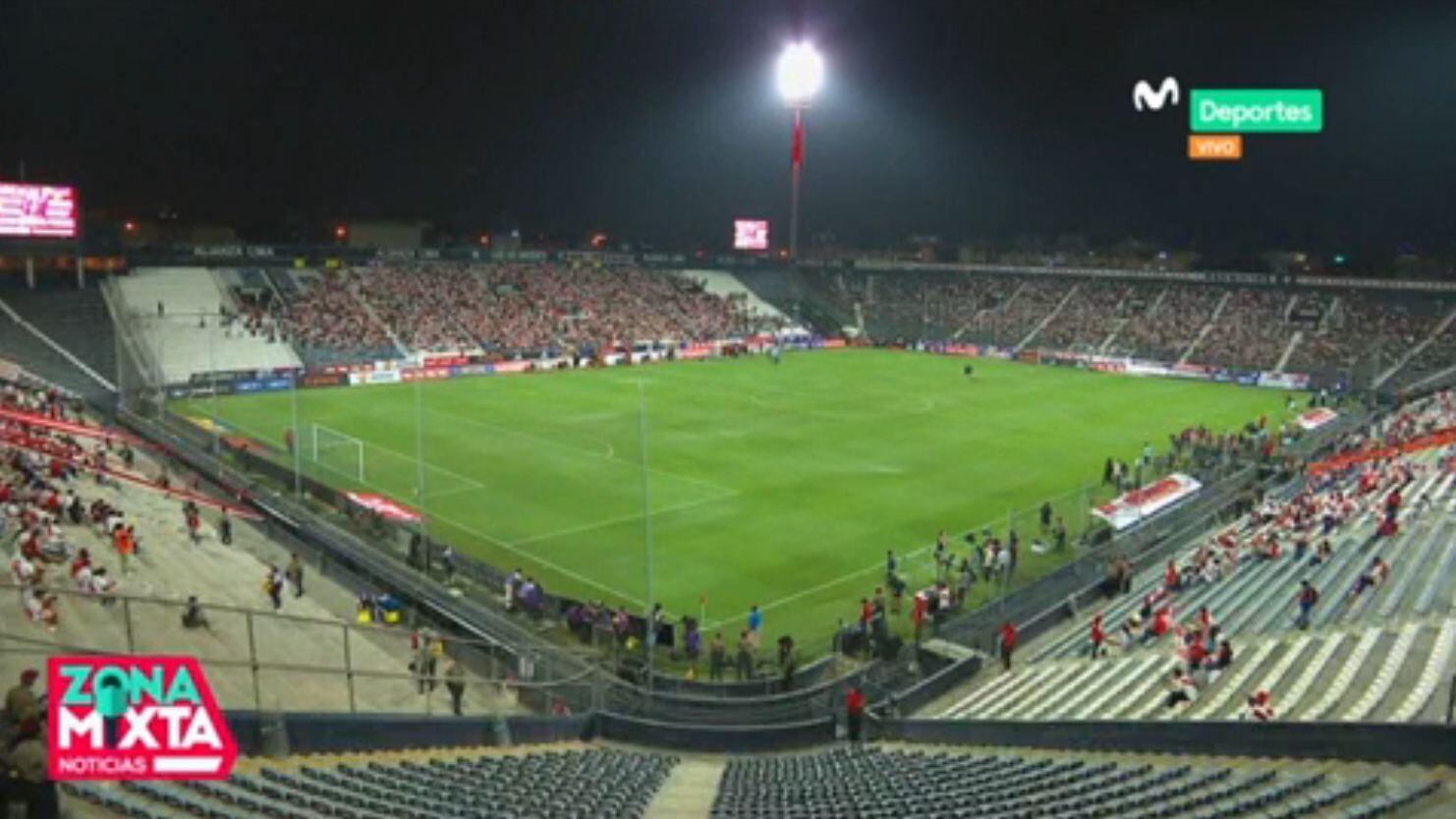 Así luce el estadio Alejandro Villanueva a una hora del inicio del Perú vs Nicaragua.