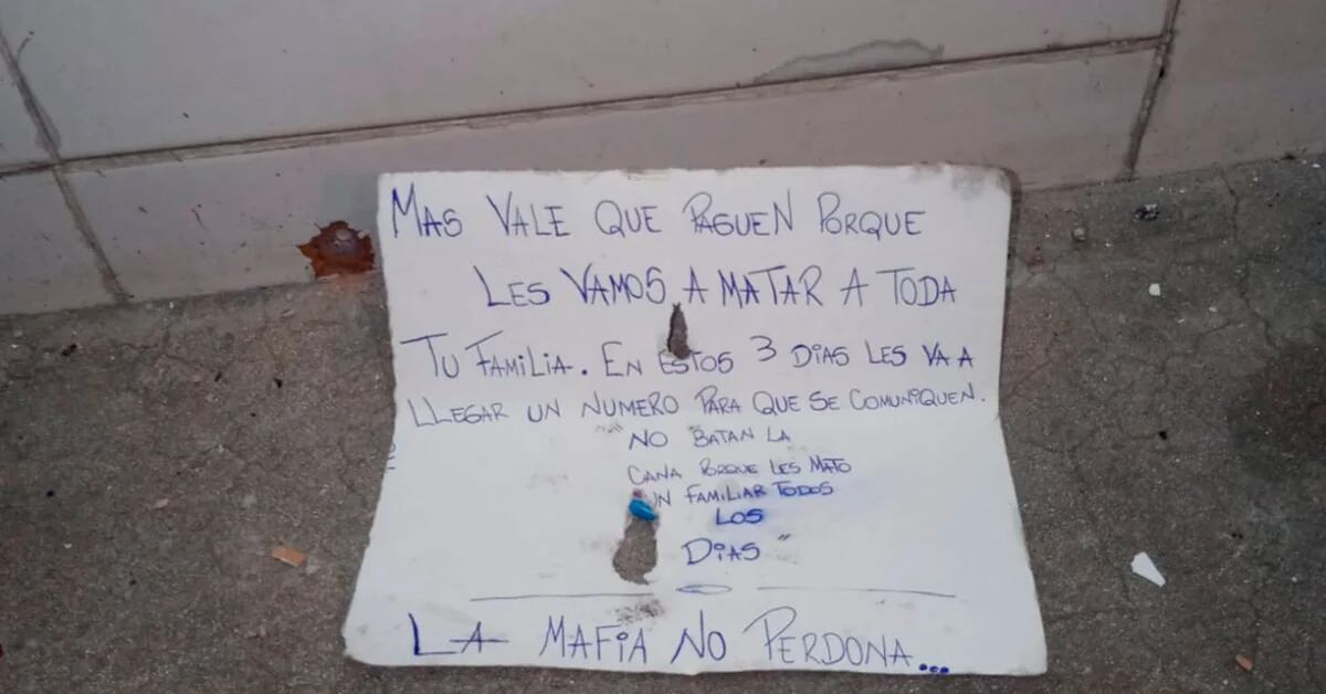 “La mafia no perdona”: sicarios en Rosario exigen 0 mil para no matar a la familia del dueño de una fábrica
