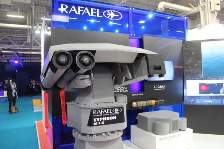 La compaÃ±Ã­a israelita Rafael ofrece soluciones de software y equipamiento de defensa