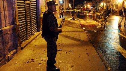 Dos granadas explotaron en el centro de Morelia, causando pánico en la multitud (Foto: Cuartoscuro)