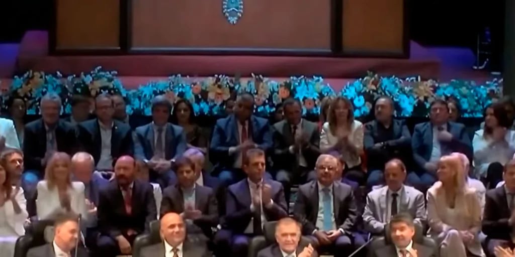 Massa, Kicillof e Insfrán participaron del acto de asunción de Jaldo como gobernador de Tucumán 