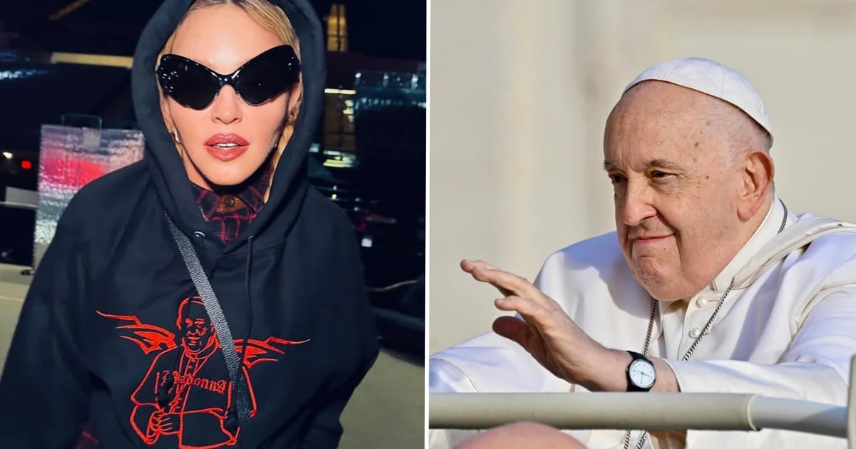 I controversi abiti di Madonna in Italia con Papa Francesco