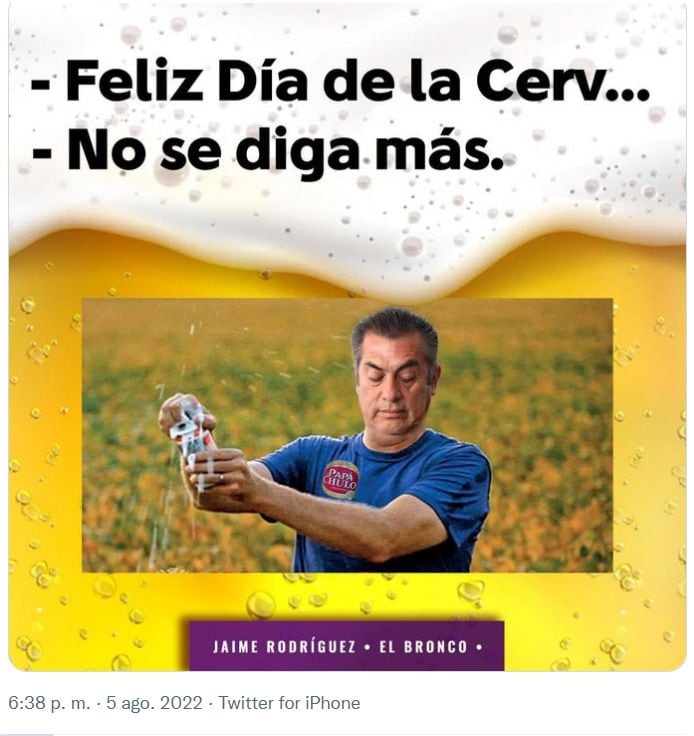 Los mejores memes que dejó el Día Mundial de la Cerveza