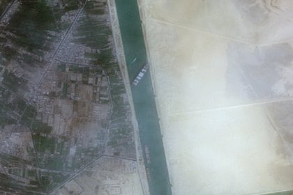 Merchant Ship Satellite View (Reuters)