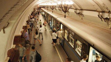 El metro de Moscú se caracteriza por ser muy elegante, limpio y seguro (Foto: Archivo)