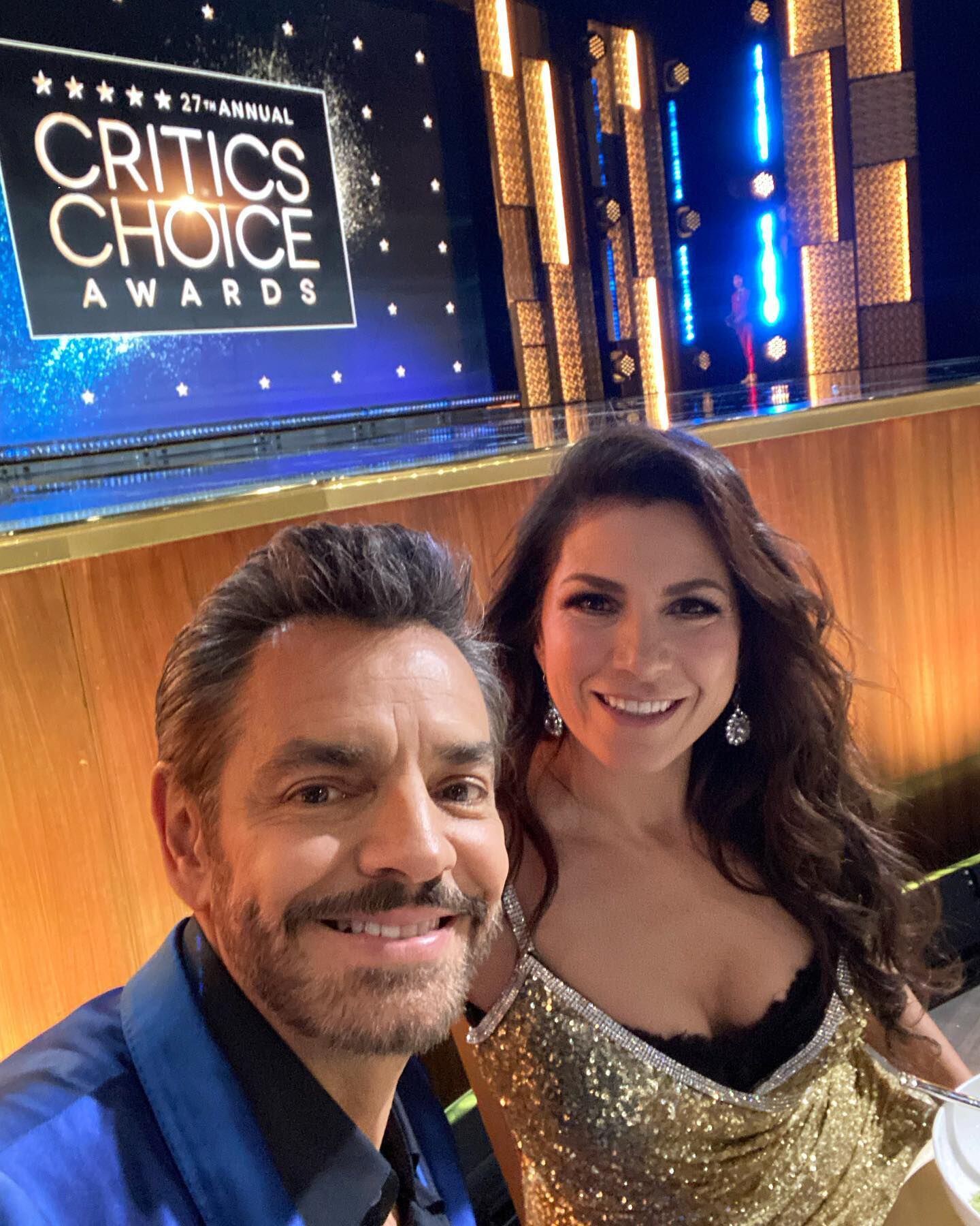 Eugenio Derbez and Alessandra
