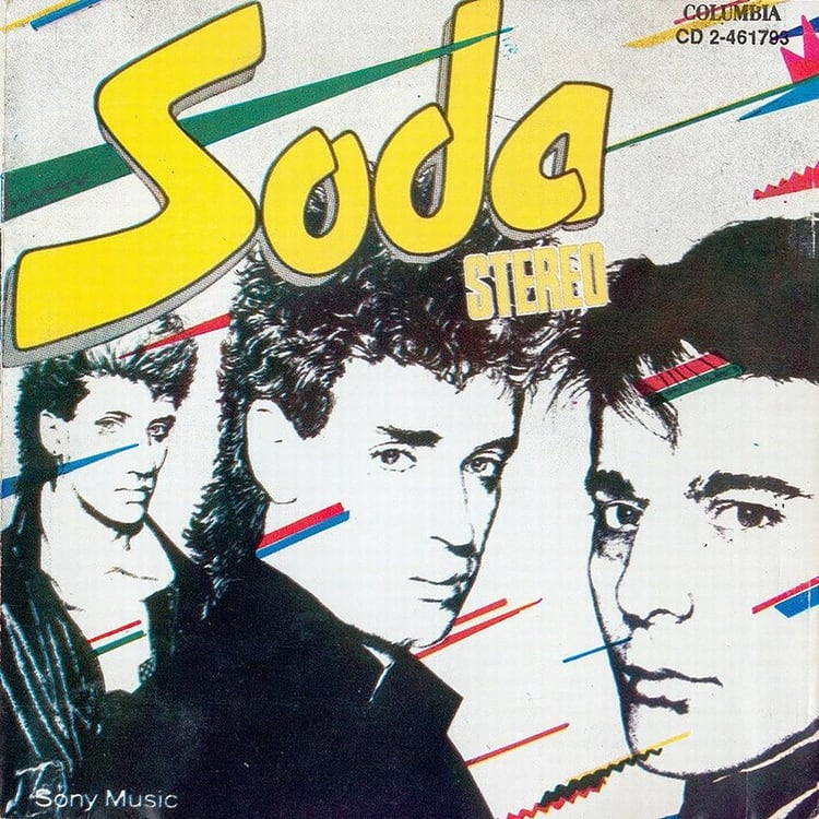 La portada de Soda Stereo