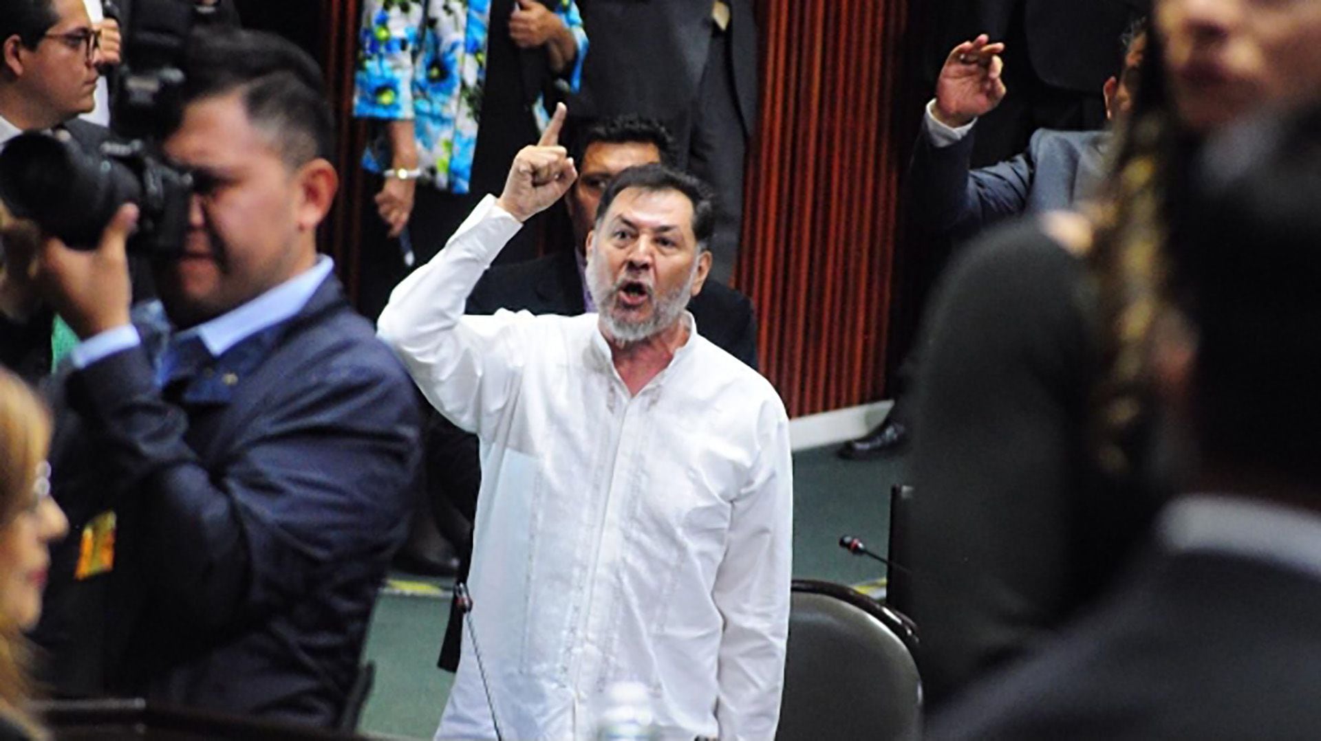 Fernando Gutiérrez Noroña ha protagonizado ya varios episodios polémicos como legislador federal (Foto: Cuartoscuro)