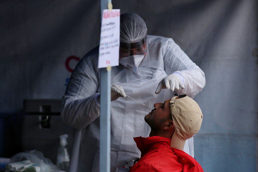 Covid-19 PCR tests- Bogota Colombia-07-10-2021