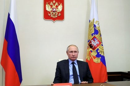 El presidente ruso Vladimir Putin (Sputnik/Mikhail Klimentyev/Kremlin via REUTERS)