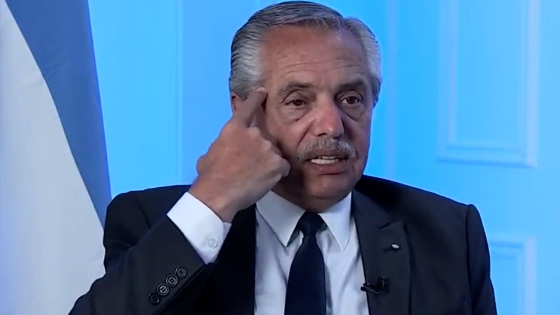 Alberto Fernández en le TV de Brasil dice que la inflación en Argentina es autoconstruida