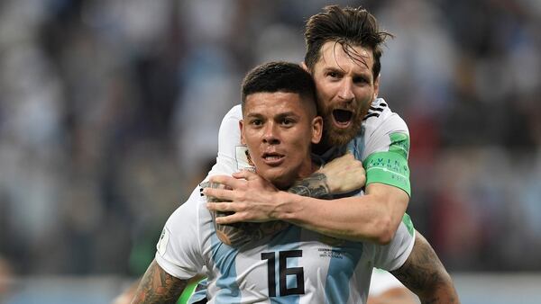 Argentina y Francia animarán el primer duelo de octavos de final en Kazán (AFP)