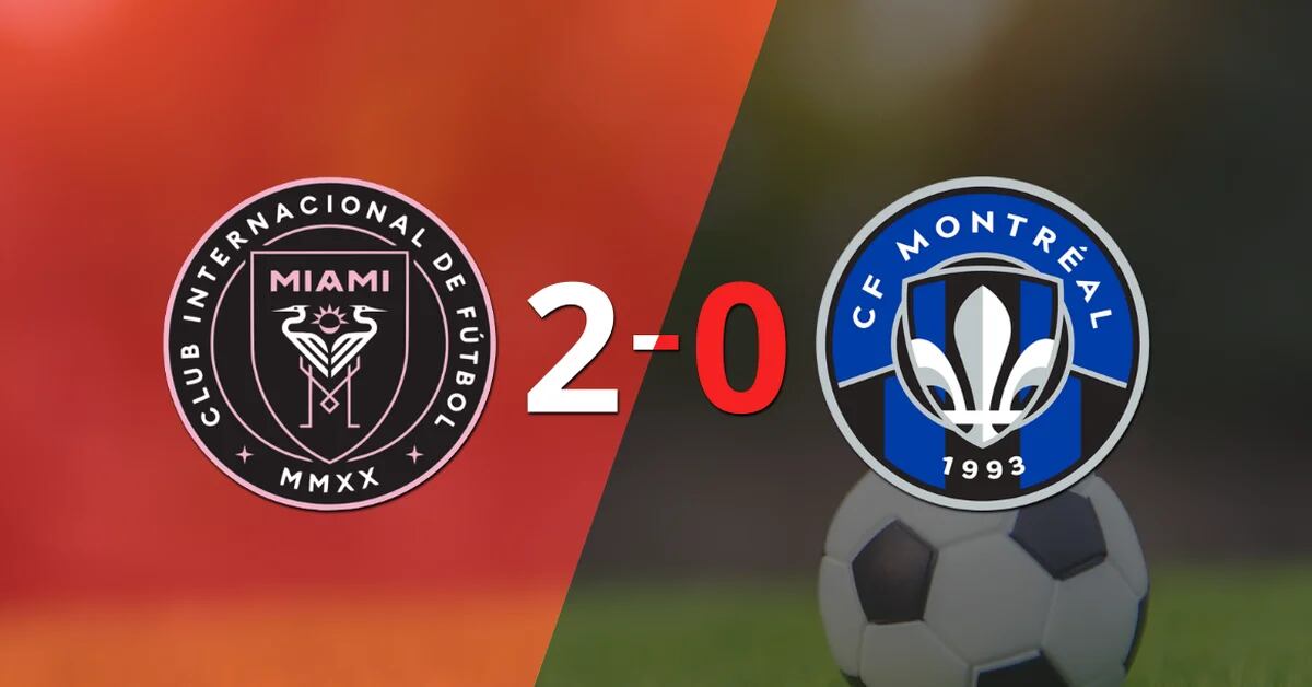 Solid 2-0 victory for Inter Miami against CF Montreal
